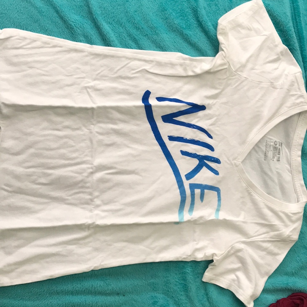 White Nike Tee